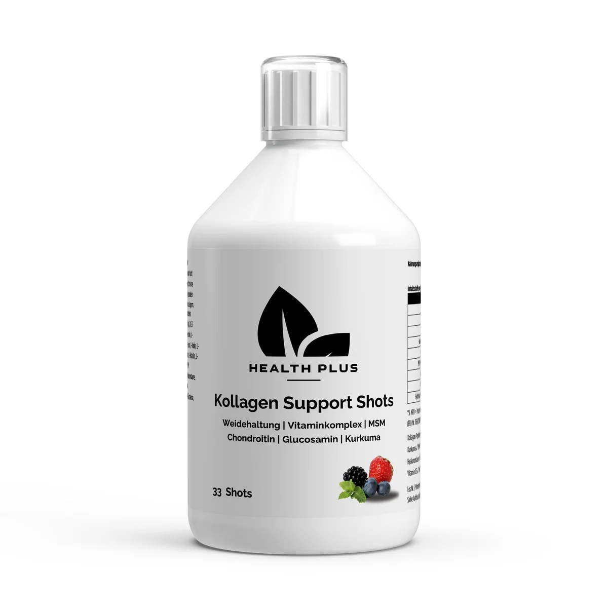 Kollagen Support PLUS+ Shots - Wild Berry - 500ml