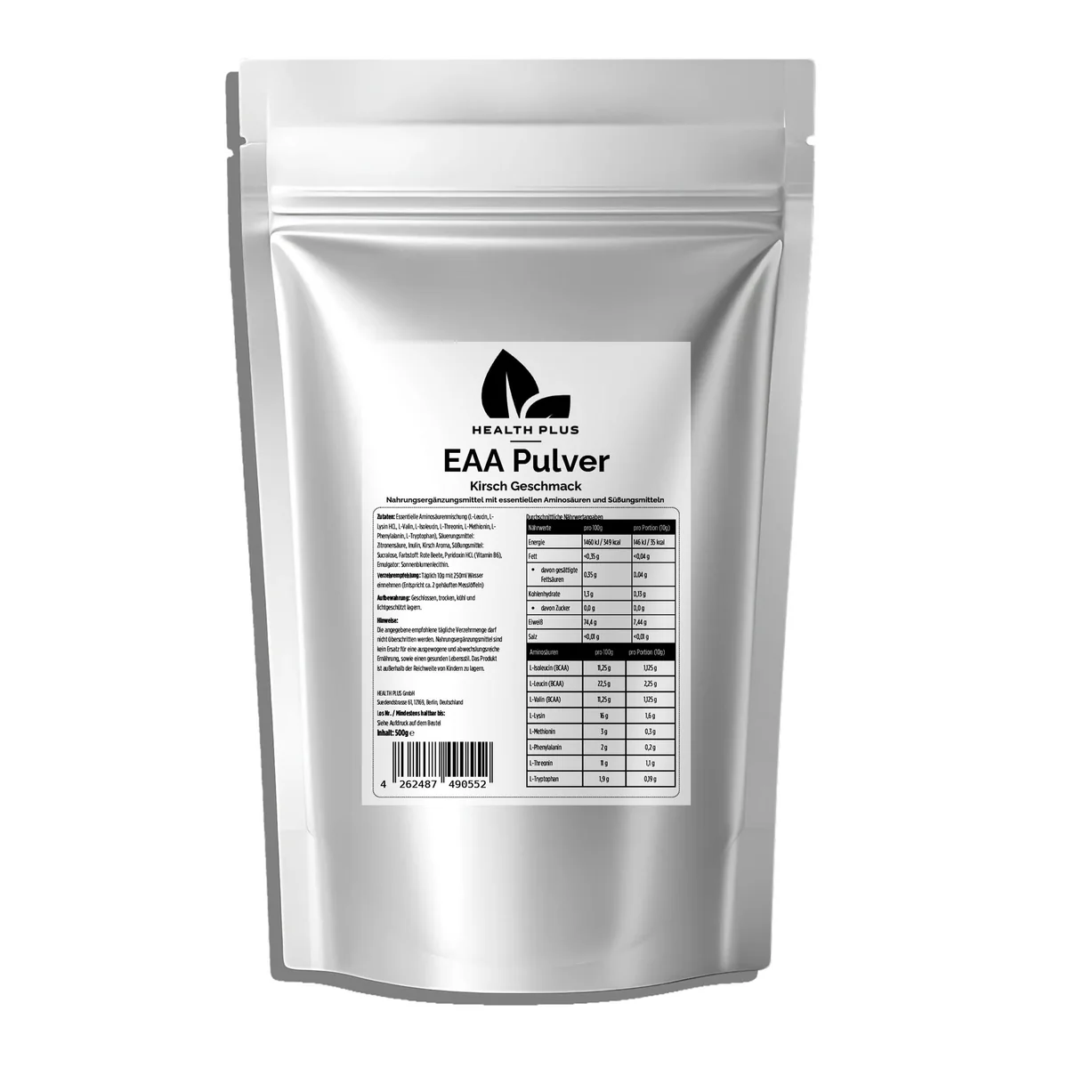 EAA (Essentielle Aminosäuren) Kirsche - 500g