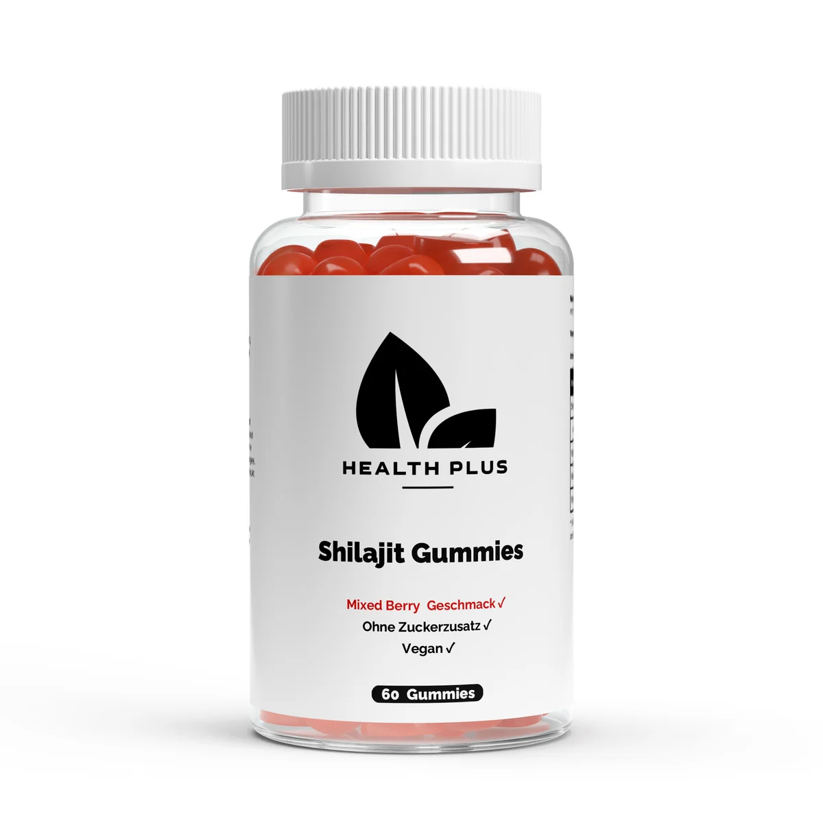 Premium Shilajit Gummies 1000 + Vitamin C,B6, B12 - 60 Stk