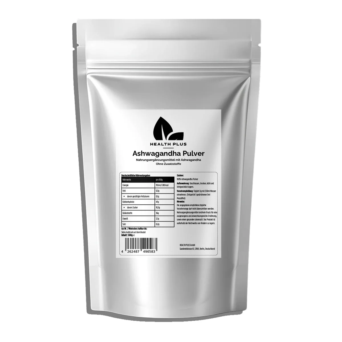 Ashwagandha Pulver - 500g