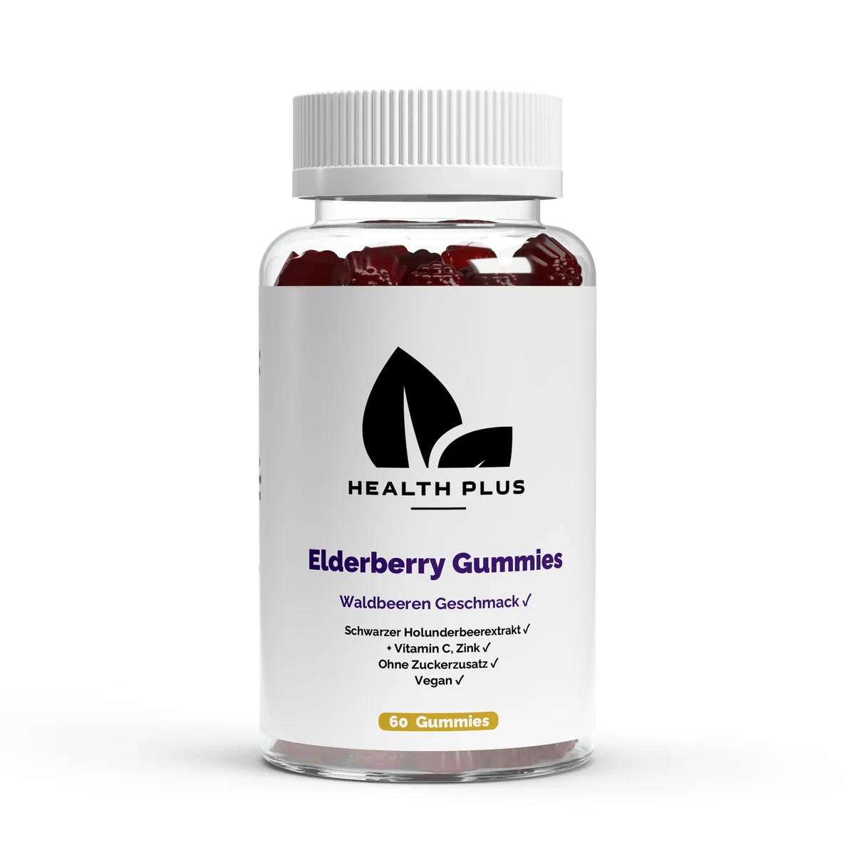 Elderberry + Vitamin C + Zink Gummies