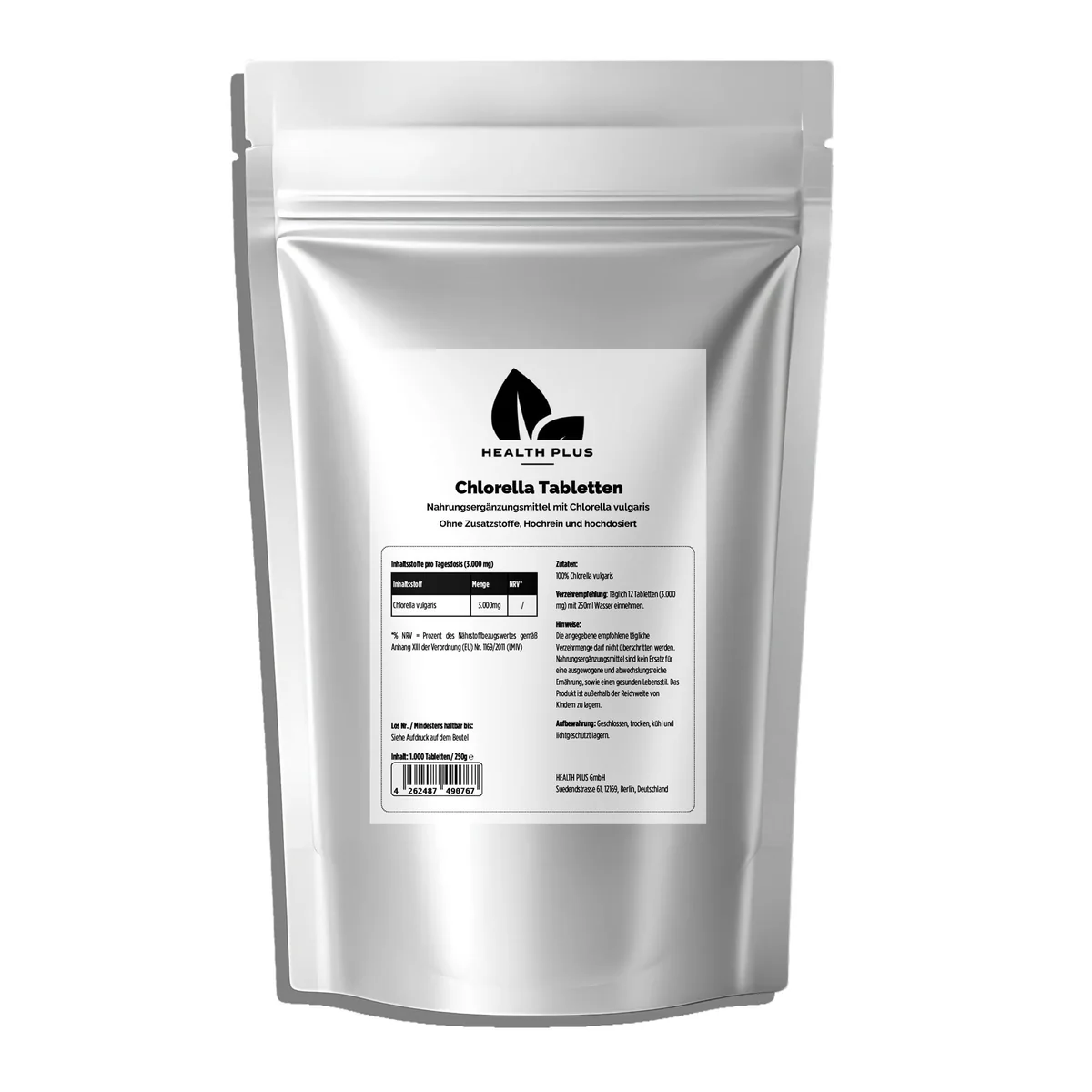 Chlorella - 1000 Tabletten